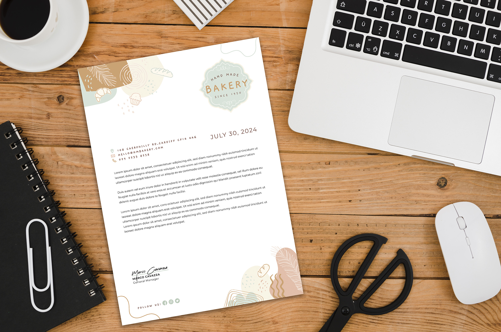 Traditional Printed Letterheads and Digital Templates